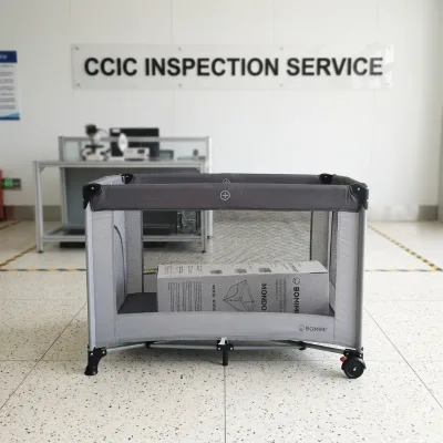 Travel Cot  Inspection Service CCIC-Fj PSI/DPI/100%inspection Pre-Shipment Inspection Service Factory Audit Third Party