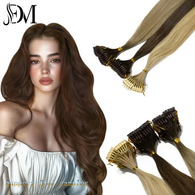 Dailmei 6D Second Generation Hair Piece Machine Double Weft Vietnamese Hair 613 Highlight Straight Style No-Trace 6D Hair