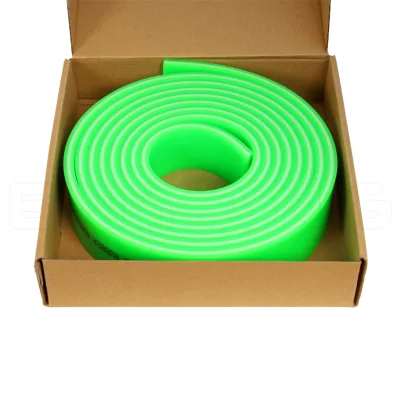 95A All kinds China manufacturer solvent resistant triple layer screen printing roller squeegee rubber