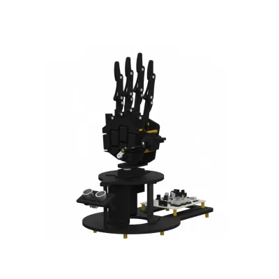 Tscinbuny Educational Open Source Bionic Robotic Hand Kit ZYC0246 Multi-Control Mode AI Five Finger Robot Manipulator Finished