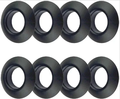 Universal Kayak Paddle Drip Rings for Kayak and Canoe Paddles Kayak Paddle Accessory Black Rubber