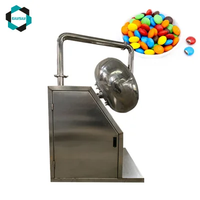 New 10L Chocolate Coating and Polishing Pan Machine Automatic Sugar Machine for Food Factory Use