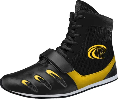 Custom Professional Genuine Leather Daykey Training Gym Boxing Shoes Wrestling Boots for Men