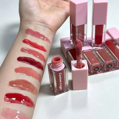OEM ODM Peptide Lip Oil Private Label Plumping Moisturizing Repair Dry Lips Non Sticky Tinted Lip Gloss Oil Bulk Wholesale