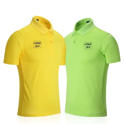 Excellent Manufacturer Selling Quick Dry Fabric 100% Polyester Customized logo Polo Shirt Men's Shirt for Sport