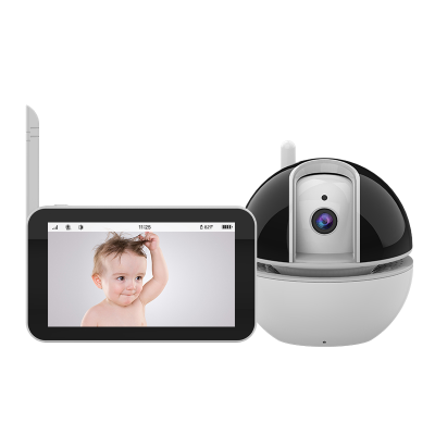 5inch Touch Display Wireless Security Cctv Hidden Mini Camera Battery Inside Parent Unit for 720p hd Babe Baby Video Monitor
