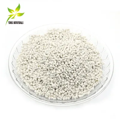 Biodegradable Corn Starch Plastic Granules Eco-Friendly PBAT Material Pellet Form for Film Molding PLA Grade Raw Materials