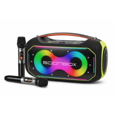 Wholesale Soonbox high power 200W wireless bluetooth speaker with microphone for party