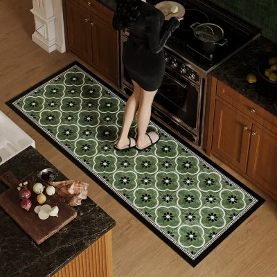 Traditional Doormats, Easy-to-clean and Maintain Doormats, Non-slip and Stain-resistant Kitchen Rugs