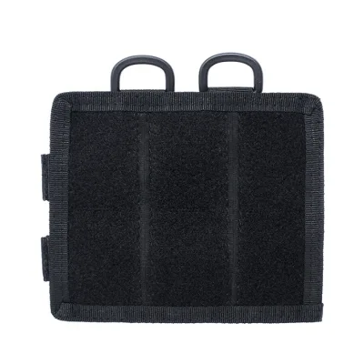 Tactical Modular Patch Board Panel with Molle System Hook and Loop Mounting Attachment for Hunting Accessories
