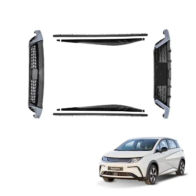 Front Bumper Grille Rear Tail Bumper Side Skirt Molding Trims Side Door for BYD Dolphin Accessories 2024