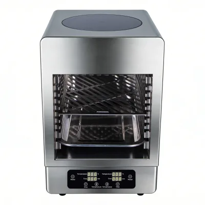 Multi Function Electric Cooker Oven Use Appliance for Baking Roasting Boiling Steam Cooking Simultaneous