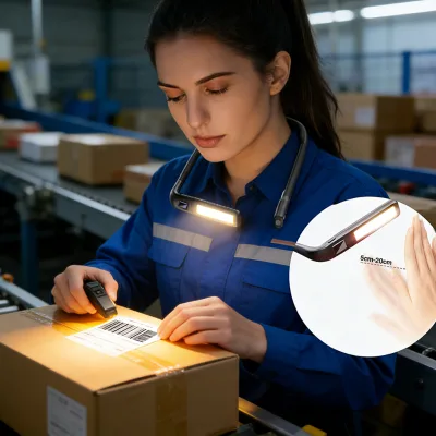 Neck Light Reading Lamp Adjustable Portable Lightweight 1800mAh Working Neck-Mounted Eye-Caring CE RoHS OEM Rechargeable