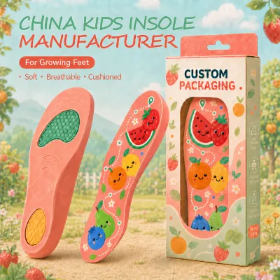 Wholesale Custom Smart Kids Old Man GPS Tracker Locator Sports Orthotic Arch Supports PU Material Child Smart Hidden Insolee