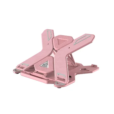 Hot Selling Multi-Color Laptop Cooling Stand Notebook Bracket With Smart Phone Holder and Rotation Plate Support OEM&ODM