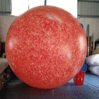 Diameter Custom Size Inflatable Moon Night Club Roof Floor Decoration Inflatable Decoration Moon With LED Light Moon Balloon