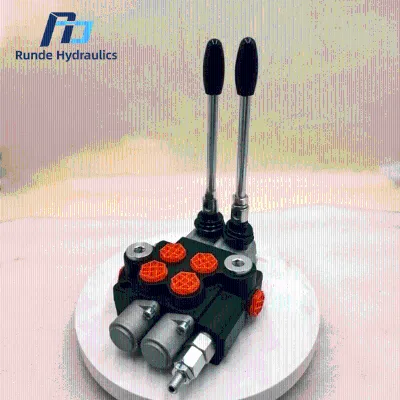 2-Spool Hydraulic Flow Control Valve Model D0100H532H2 11GPM Double Acting 1 Year Warranty for Tractors Loaders Tanks