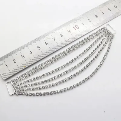 Rhinestone Connector for Bikini Connectors for Competition Suits Young Girl Sexy Fashion Bikini Swimming Suits Connector