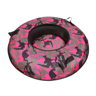 Inflatable Snow Tube Water Ski Tube Heavy Duty Rubber Snow Tubing with Customized LOGO