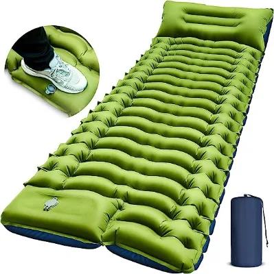 Best Sleeping Pad for Winter Camping Outdoor Waterproof Self-Inflating Sleeping Pad for Backpacking Hiking Traveling