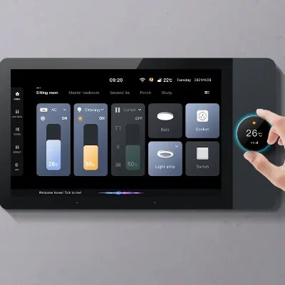 2024 Hot Sale 6-Inch WiFi Zigbee Android Tablet Smart Home Automation Control Center with Music Function Tuya App Control