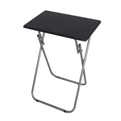 Foldable Laptop Wood Computer Table Desk Modern  Moveable  with  Folding Table