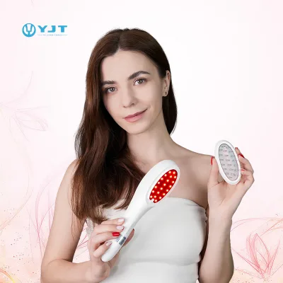 Wholesales Laser Phototherapy Treatment Hair Regrowth Brush Scalp Massage Comb for Head Hair Follicle Repairing
