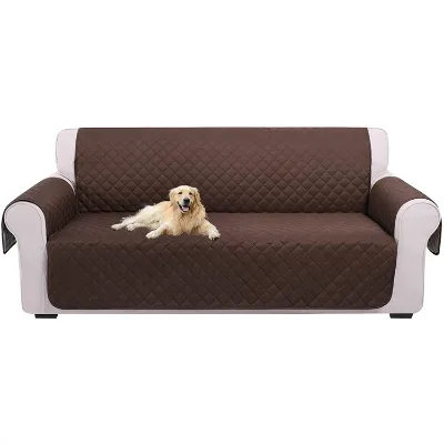 Quilted Waterproof Recliner 3 Seat Couch Cover Furniture Protector Slipcover Sofa Covers for Kids, Dogs, Pets in Living Room