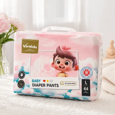 China Factory Direct Professional Wholesale Grade Disposable Pull-up Pants Baby Diapers 3D Leak Prevention Soft Breathable