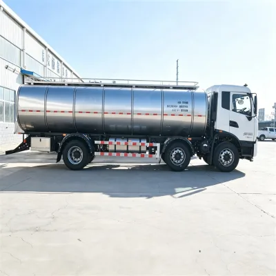 STAINLESS STEEL MONGOLIA MILK TANK TRUCK