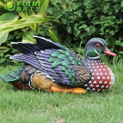 animal resin animals life size wild duck