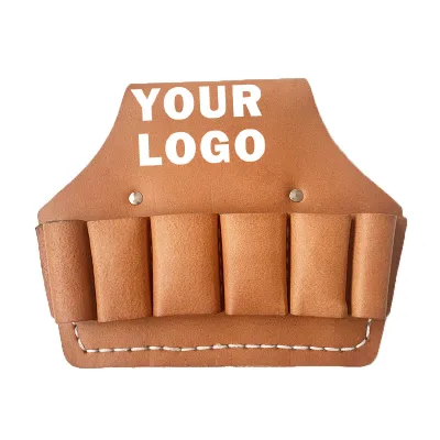 Tools Bag Leather Pocket Waist Pouch Small Tool Bag for Screwdriver Wrench Plier Holder