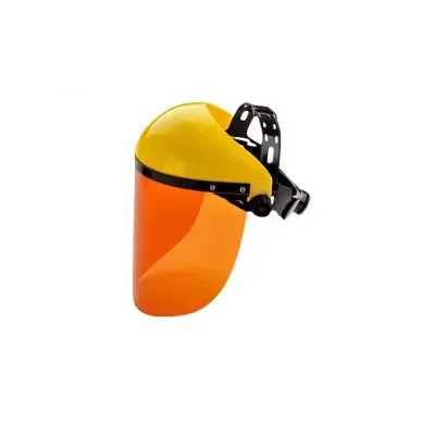 Factory Direct Sale Head-mounted Polycarbonate Material Full Face Shield With Clear Visor
