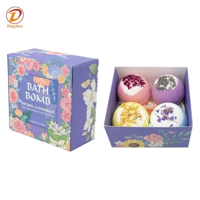 Wholesale Price Natural Organic Bath Bombs Vegan Cruelty Free Essential Oil Bath Bombs Sensitive Skin Safe Bath Fizzies Spa Gift