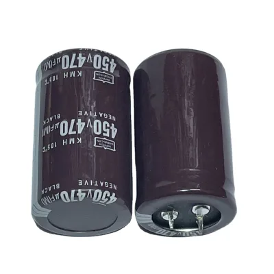 Hot Sell Electrolytic Aluminum Capacitor Polypropylene Film Capacitor Capacitor 450V 470UF 30*45 30*50 for Power