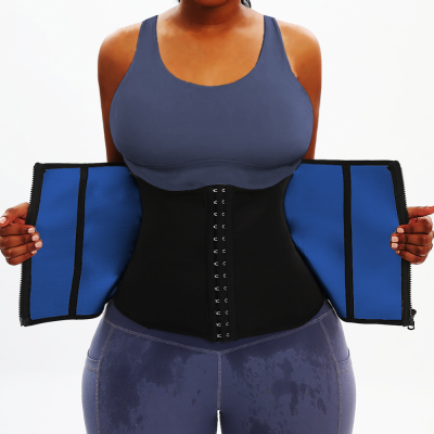 Custom logo Sauna Clothing Sweating Shaper Premium Waist Trimmer Unisex Gym Belly Burn Fat Sauna Slimming Waist Sweat Belt
