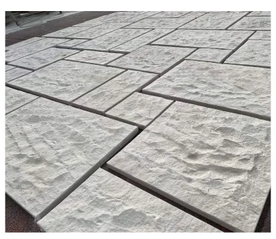 Belair Porto White Beige Limestone Natural Split Rock Face Wall Block Mushroom Stones Wall Cladding