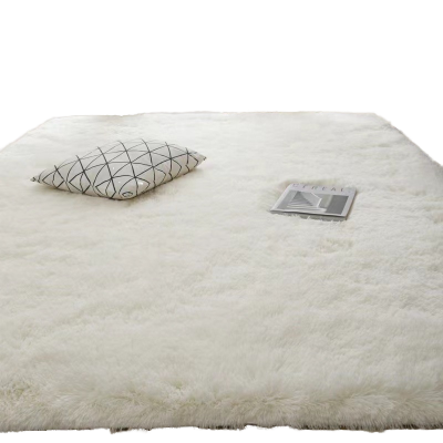 Nordic Style Living Room Rug, Sofa, Coffee Table Rug, Full Coverage Non-slip Floor Mat, Plush Foot Mat, Home Bedroom Bedside Rug