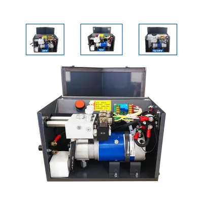 16MPa Flying Wing Vehicle Hydraulic Power Unit with Integrated Oil Tank Two-Way for Wing Van Truck 1 Year Warranty