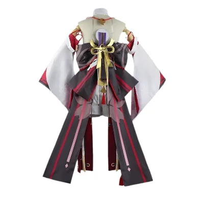 Original God Cos Clothing Kids Adult Anime Costume Game Suit Full Halloween Wendy Cosplay Costume Set Includes Dress & Wig