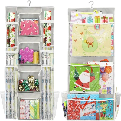 Best-selling Foldable Large-capacity Non-woven Room Storage Bags with Hanging Dual-sided Pockets Eco-friendly and Leak Proof