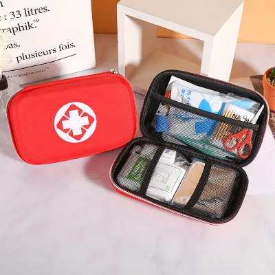 Portable Travel First Aid Medicine Case EVA Hard Emergency Medical Bag Accessories Case for Medicines