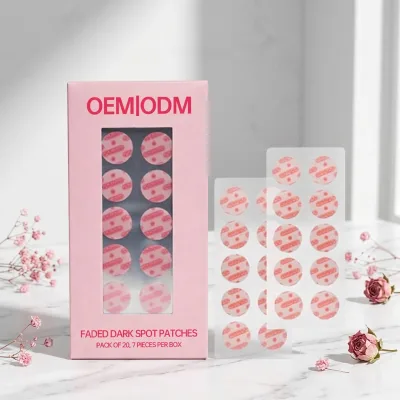 Private Label Microneedle Spot Treatment Patches Lighten Melasma Post Acne Pigment Repair Uneven Dull Facial Complexion