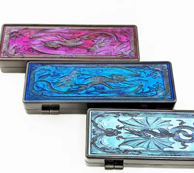 Maxmax Mechanical Tracker Box TTRPG Life Counter for Dungeons and Dragons Spell Slot Tracker D20 D12 D10 D8 D6 D4 Spinner Dice