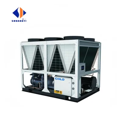 Industrial High-Capacity PLC-Controlled Evaporative Cooling Turbine-Type Air-Cooled Chiller