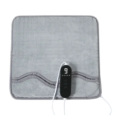 English Control Panel Heated Foot Warmer - Comfortable & Soft with Adjustable Temperature and Timer