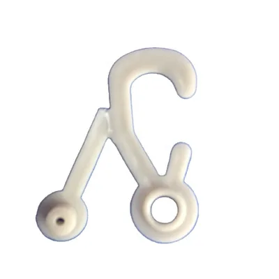 Environmentally Friendly Supermarket Plastic Stocking Hooks Plastic Bags Show Hooks Plastic Small Hook