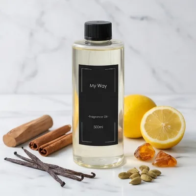 500ml Bottle My Way Wood Marriot Hotel Synthetic Aroma Oil Liquid Flavor Fragrance Oil for Aroma Diffuser