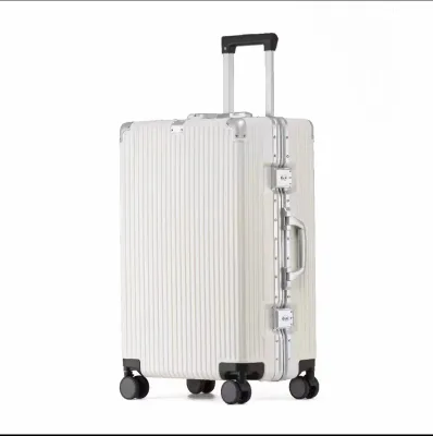 Hot Sale Unisex Business Suitcase Durable ABS PC Material Combination Lock Waterproof New Travel Luggage Bag Spinner Combination