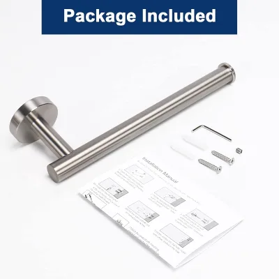 Thicken Stainless Steel Hand Towel Bar for Bathroom Rustproof Wall Mounted Towel Rack Contemporary Style Bath Accessories